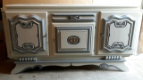 buffet 1952 - Peinture sur bois